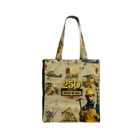 Union/USA Made union label dye sublimated 600D poly duck tote with... from...
