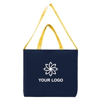 Union/USA Made durable 10 oz dyed cotton canvas tote with bound... from ASI...