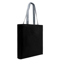 Union/USA Made durable 10 oz dyed cotton canvas tote with bound... from ASI...