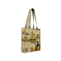 Union/USA Made dye sublimated 600D poly duck T bottom tote with... from ASI...