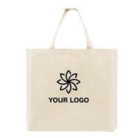 Union/USA Made 7 oz natural cotton canvas T-bottom tote with self... from ASI...