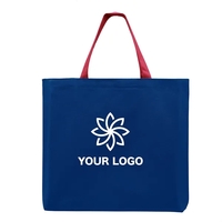 Union/USA Made 10 oz dyed cotton canvas T-bottom tote with self... from ASI...