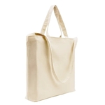 Union/USA Made Deluxe Natural Canvas Shoulder Strap Tote