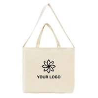 Union/USA Made durable 10 oz natural cotton canvas tote with T-bottom... from...