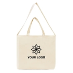 Union/USA Made Deluxe Natural Canvas Shoulder Strap Tote