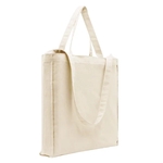 Union/USA Made Natural Canvas T Bottom Shoulder Carry Tote