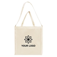 Union/USA Made 10 oz natural cotton canvas tote with T-bottom design,... from...