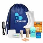 Essential Care Kit with Custom Logo Drawstring Bag