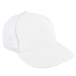 Meshback Hi 5 Panel Snap USA Made / Union-Solid Color
