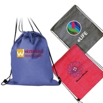 Criss Cross NW Drawstring Backpack, Full Color Digital