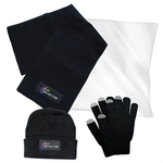 3 Piece Knit Set with Poly Bag, Full Color Digital