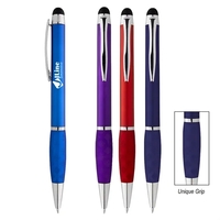 Twist-action ballpoint pen with stylus on one end... from ASI 61125 Hit...