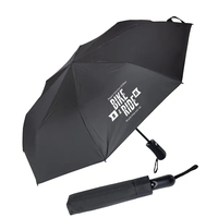 This umbrella features a 44" arc and auto-open convenience, then folding......