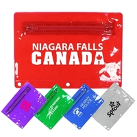 Premium Vinyl Zippered Pack, Transparent Colors