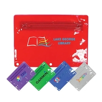 Premium Transparent Vinyl Zippered Pack, Full Color Digital... from ASI 30270...