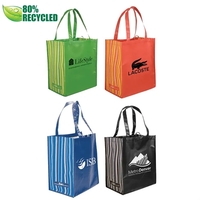 RPET Striped Tote Bag... from ASI 30270 Aakron Line