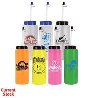 32 oz. Sports Bottle with Flexible Straw... from ASI 30270 Aakron Line