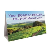 Digital Printed Wide Table Tent... from ASI 30270 Aakron Line