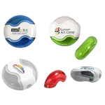 Round Pencil Sharpener Eraser Combo, Full Color Digital
