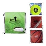 Sports Style Drawstring Backpack