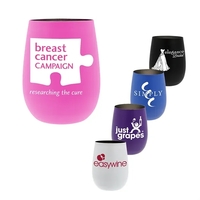 12 oz. Recycled Stainless Wine Glass