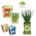Promo Planter, 1-Pack Planter, Full Color Digital