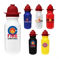 20 oz. Value Cycle Bottle with Fireman Helmet Push'n Pull Ca