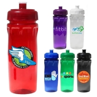 18 oz. Poly-Saver PET Bottle with Push 'n Pull Cap, Full Col