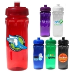 18 oz. Poly-Saver PET Bottle with Push 'n Pull Cap, Full Col