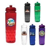 24 oz. Poly-Saver PET Bottle with Push 'n Pull Cap, Full Col