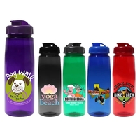 30 oz. Poly-Saver PET Bottle with Flip Top Cap, Full Color... from ASI 30270...