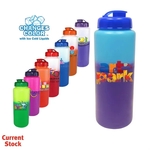 Mood™32 oz. Sports Bottle with Flip Top Cap, Full Color Di