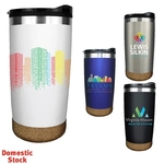 Halcyon® 20 oz. Cork Bottom Tumbler, Full Color Digitala