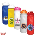 24 Oz. Cycle Bottle with Flip Top Cap, Full Color Digital