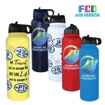 32 oz. Memphis Sports Bottle with Straw Lid, Varnish