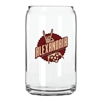 16 oz. Beer Can Glass - USA, Full Color Digital