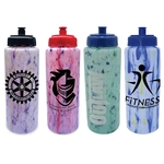 32 oz. Confetti Sports Bottle with Push 'n Pull Cap