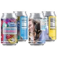 12 oz. Sparkling Canned Water, Full Color Digital... from ASI 30270 Aakron Line