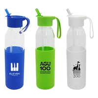 20 oz. Borosilicate Bottle with Silicone Sleeve... from ASI 30270 Aakron Line