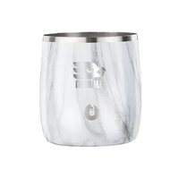 Snowfox® 11 oz. Marble Rocks Glass, Laser, Standard