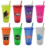 26 oz. Tumbler with Lid and Straw, Full Color Digital