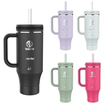 Takeya® 40 oz. Straw Tumbler With Handle, Laser - Standard