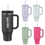 Takeya® 40 oz. Straw Tumbler With Handle, Laser - Premium