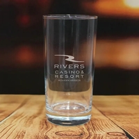 12.5 oz. Highball Glass - USA, Laser, Standard