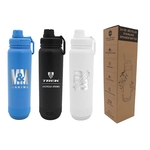 24 oz. Recycled Stainless Speaker Bottle, Laser - Premium