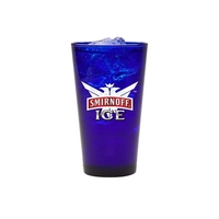 17 oz. Cobalt Pint Glass - USA, Full Color Digital