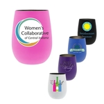 12 oz. Recycled Stainless Wine Glass, Full Color Digital