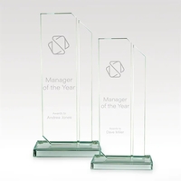 Allegro is a stunning Starphire glass design featuring two clipped corner......