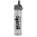 Garyline® Slim Fit Bottle with Ring-Straw Lid - 24 oz.