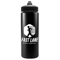 The Sports Quart - 32 oz. Sports Bottle. Hands-free valve lid... from ASI...